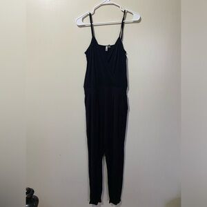 ASOS stretchy black jumpsuit